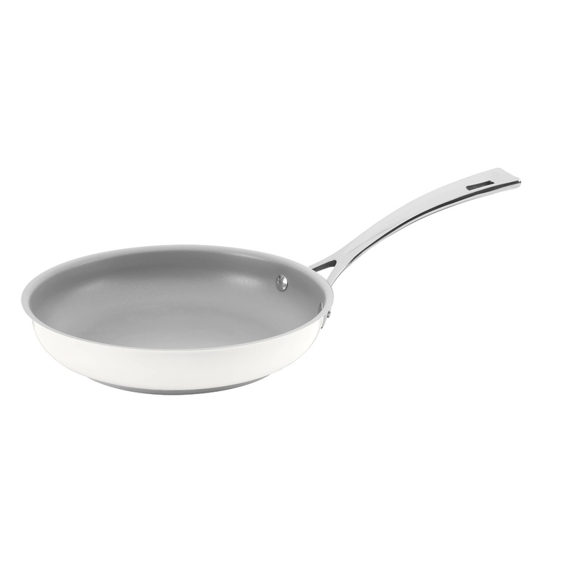 Cuisinart 8″ Matte White Nonstick Skillet