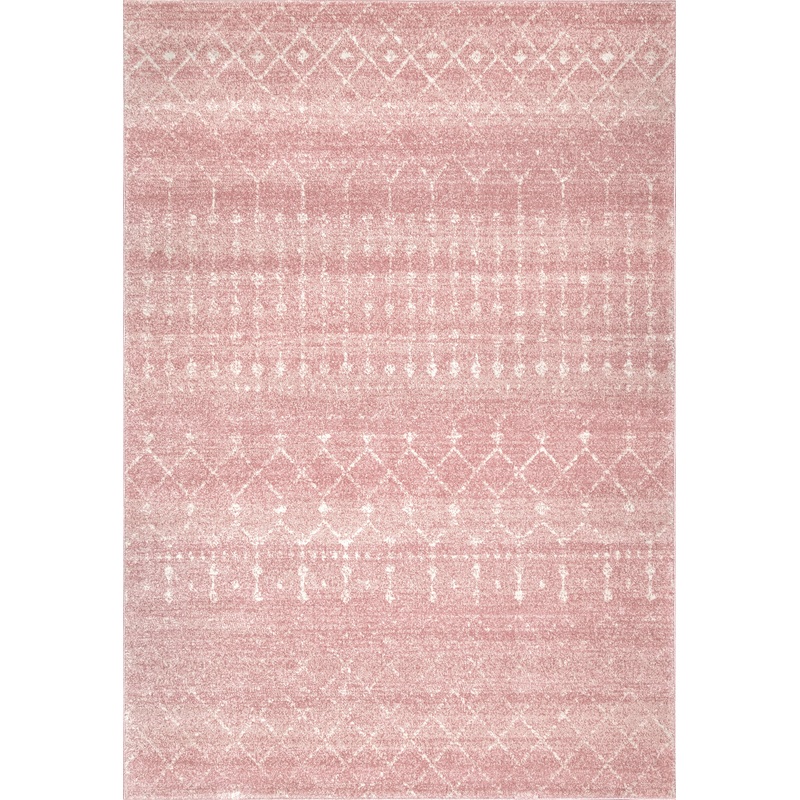 Moroccan Trellis Rug | Pink