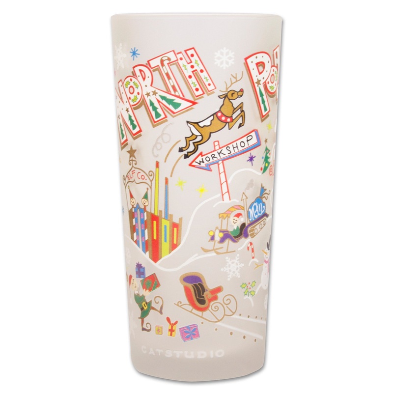 North Pole 1 Drinking Glass