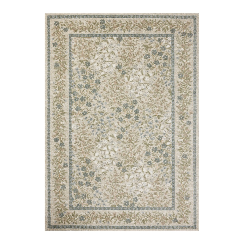 Rifle Paper Co. x Loloi Laurel Wildwood Garden Cream Rug