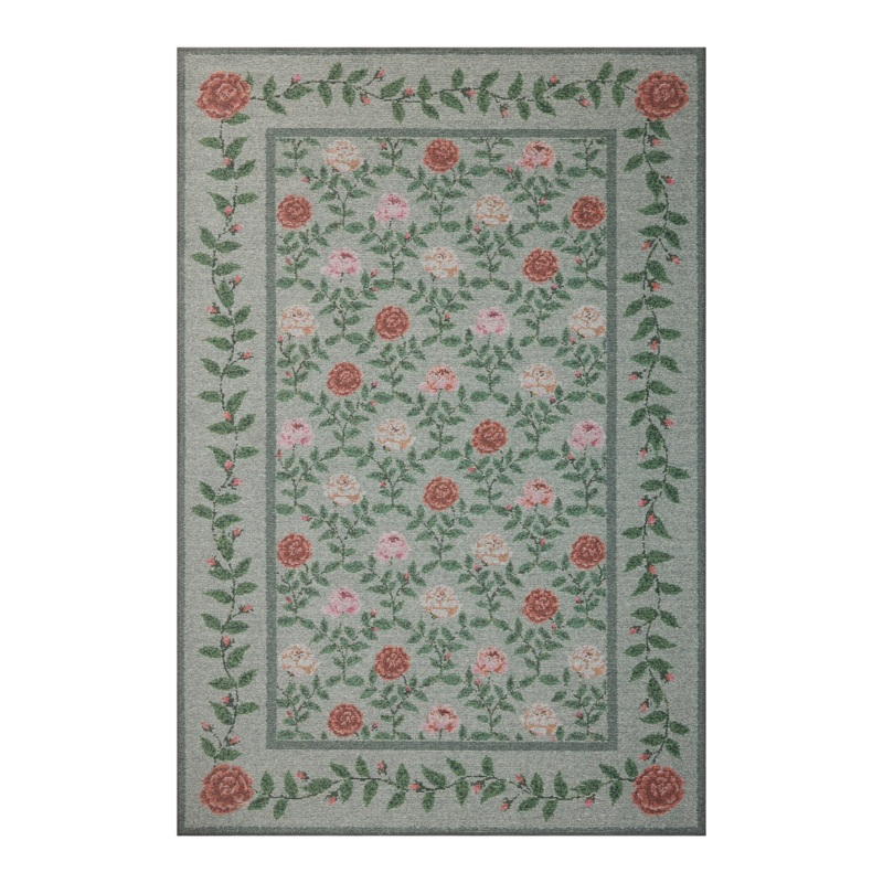 Rifle Paper Co. x Loloi Wildwood Green Rug