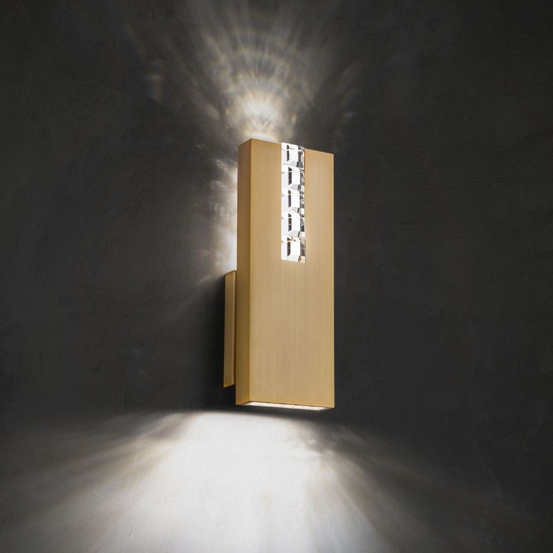 Schonbek Beyond BWS15214 Helios 1-lt 14″ Tall LED Wall Sconce