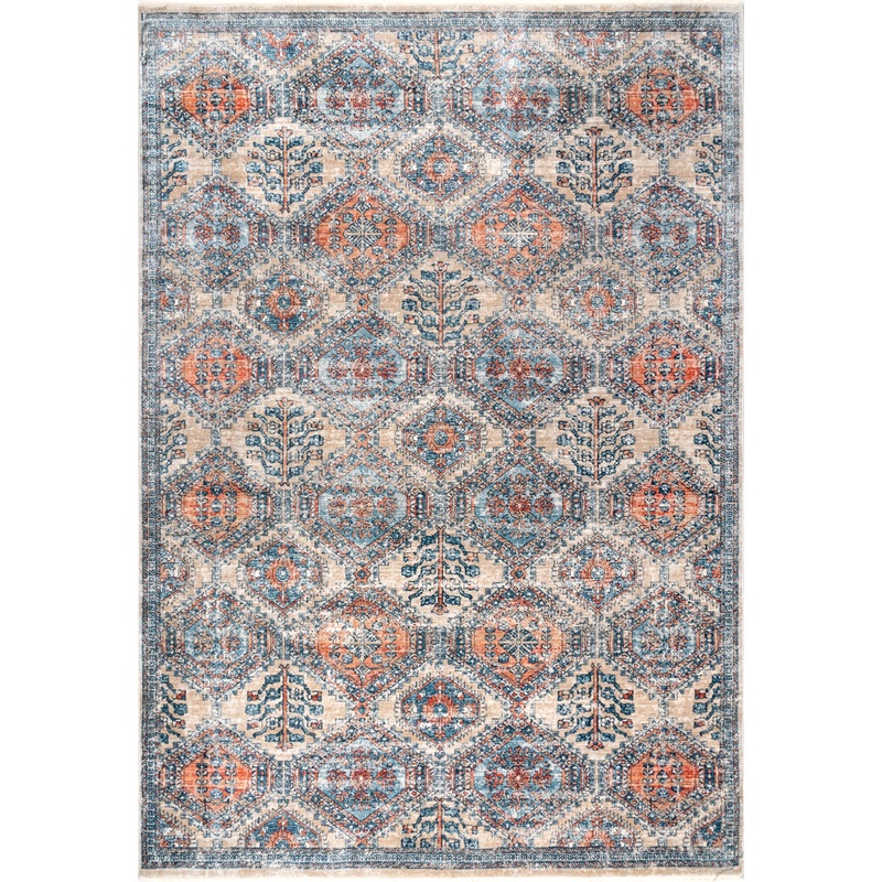 Tribal Trellis Rug | Grey