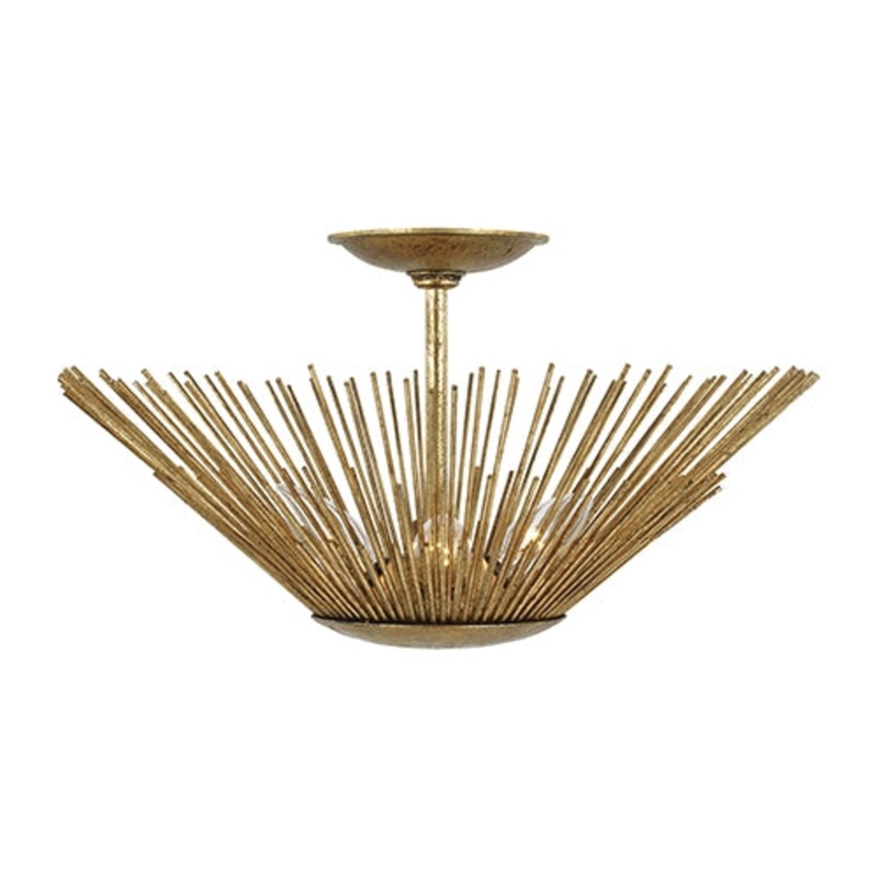 Visual Comfort AF1083 Helios 3-lt 17″ Flush Mount