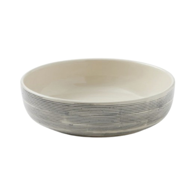 NOLAN SERVING BOWL | Black/Cream | Set of 2