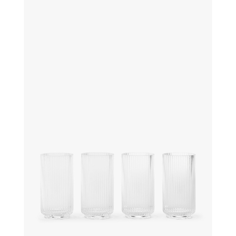 Sanibel Acrylic Highball Drinking Glasses (Set of 4)
