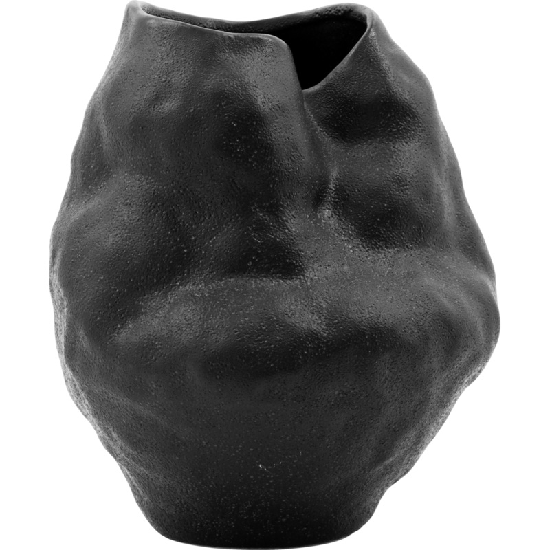 Vase, HDFomu, Black