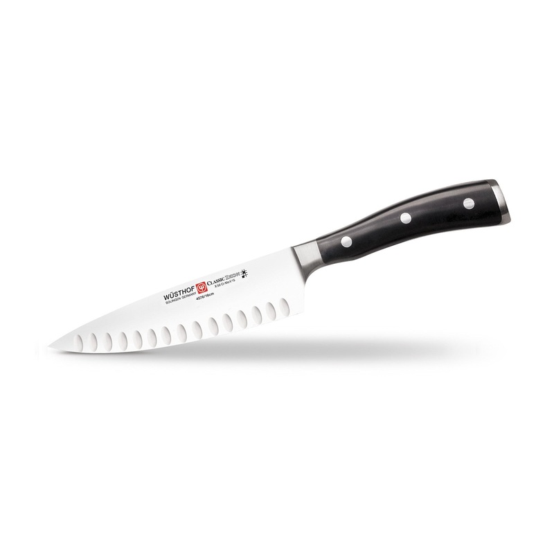 Wusthof Classic Ikon Cooks Knife, Hollow Edge