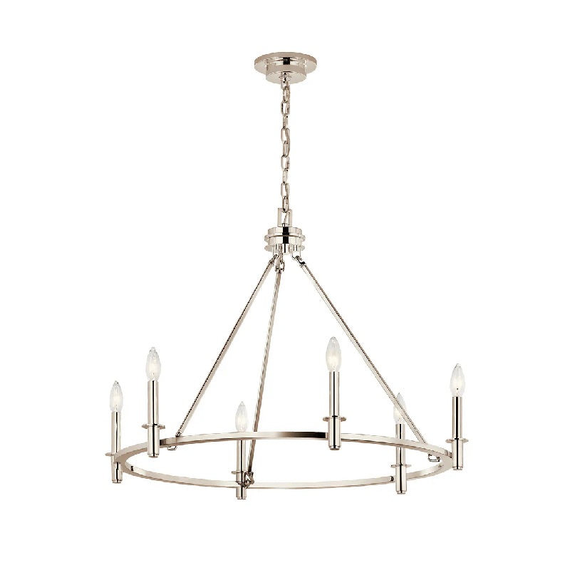 Kichler 52705 Carrick 6-lt 32″ Chandelier