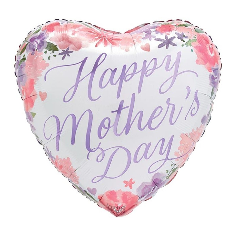 Mother’s Day Floral Charm Heart