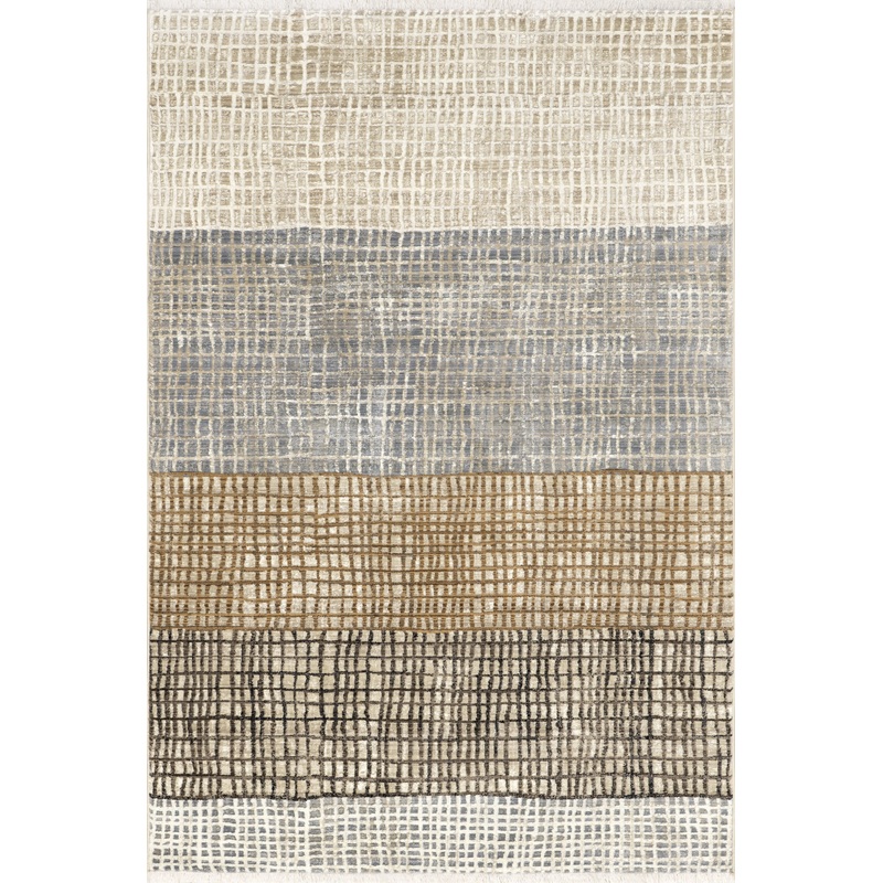 Park Abstract Checked Rug | Multicolor