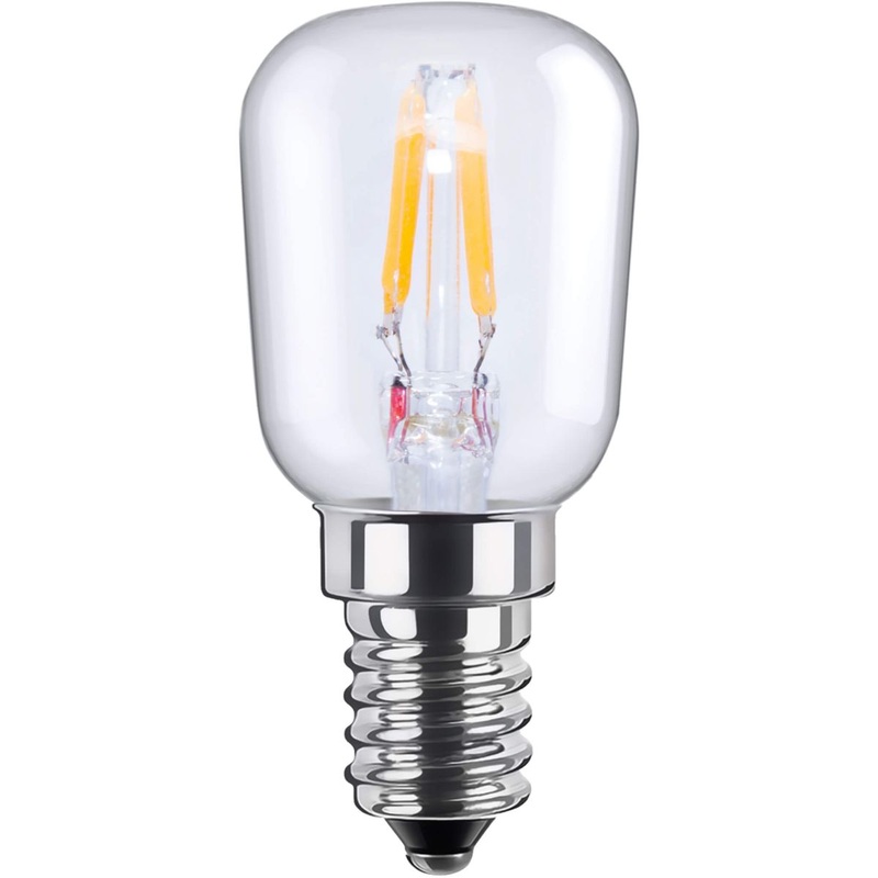 Segula Vintage LED Fridge Lamp E14 T25 Clear – 100lm 2700K – Dimmable