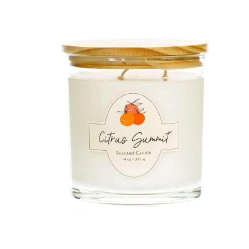 Soy Candle 14 OZ. Citrus Summit Double Wick 4x4in
