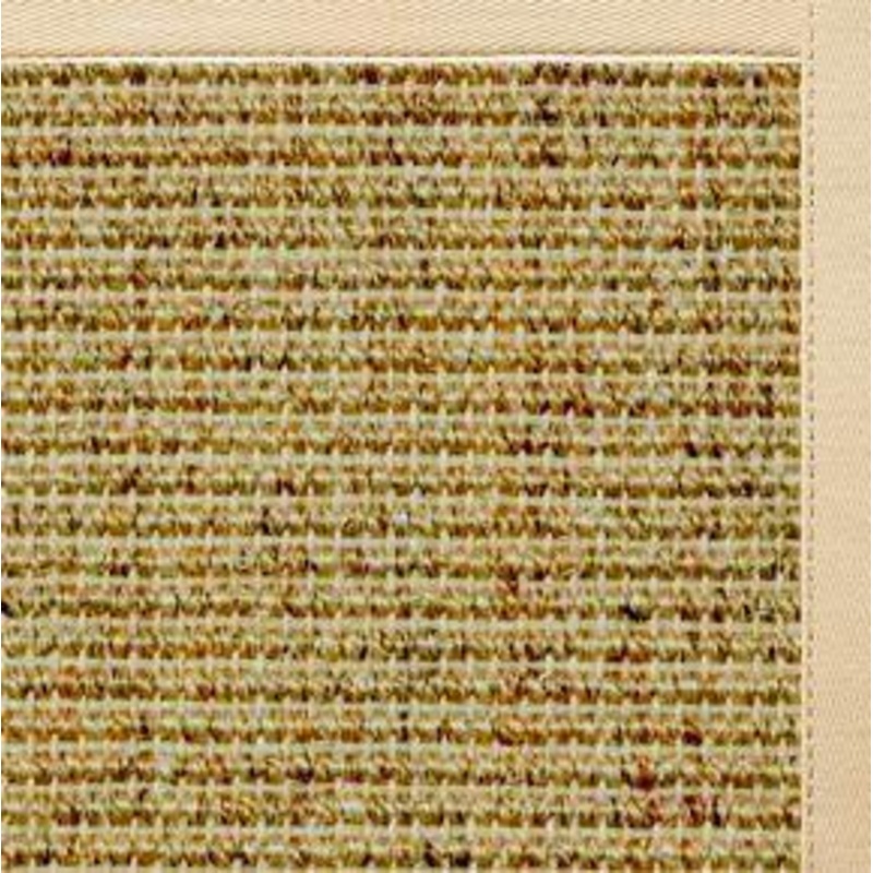 Spice Sisal Rug with Magnolia Cotton Border