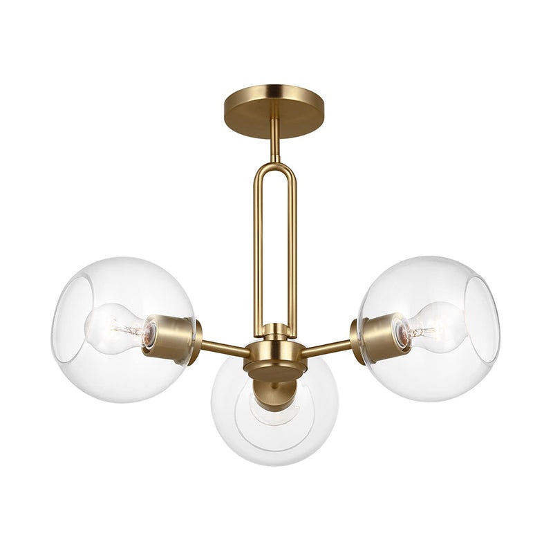 Visual Comfort 7755703 Codyn 3-lt 22″ Semi-Flush Mount
