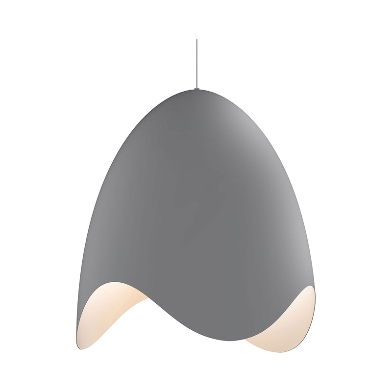 Waveforms Bell LED Pendant Light