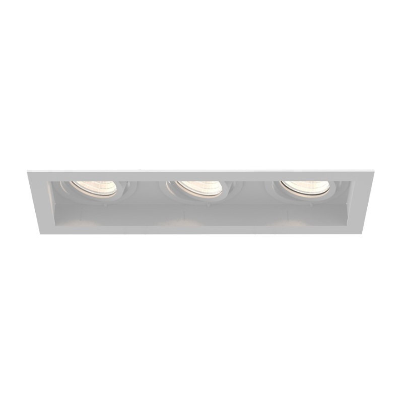 Eurofase TGO3T Tango 3 Light 30W Square LED Gimbal with Trim, Linear Spread Lens