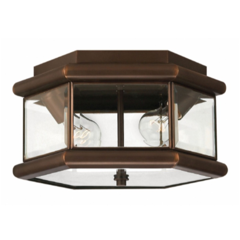 Hinkley 2429 Clifton Park 2-lt 11″ LED Outdoor Flush Mount