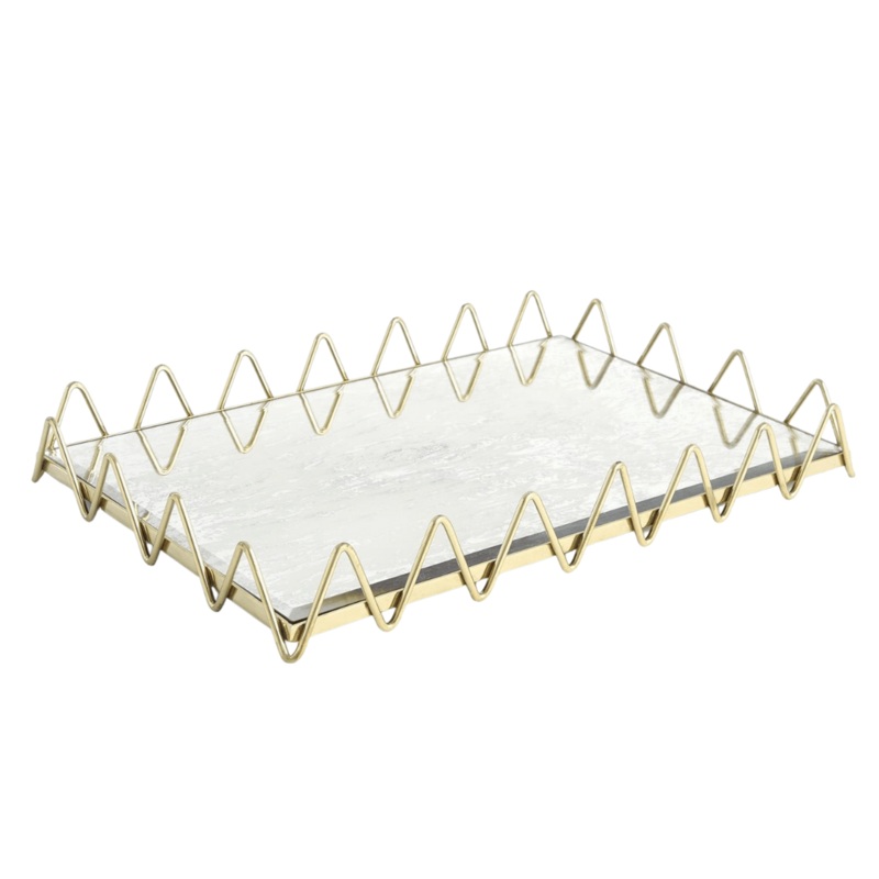 Ric Rac Gold Tray