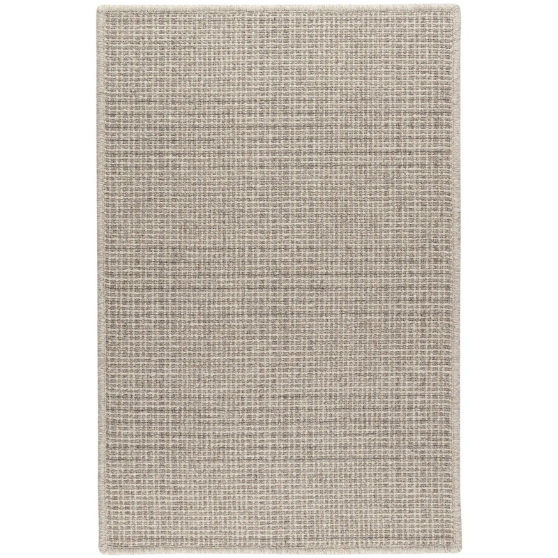 Checkers Woven Wool Custom Rug | Grey