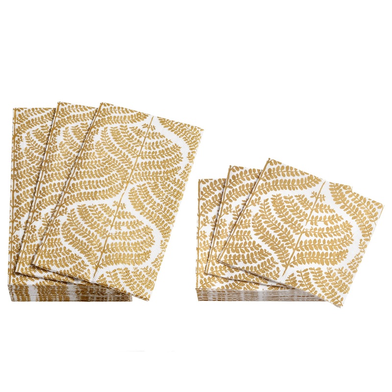 Flora Napkin | Gold