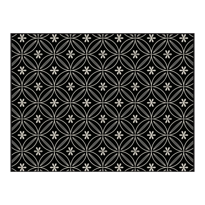 Grace Desk Pad OfficeFlat  | Black – Premium Vinyl Mat