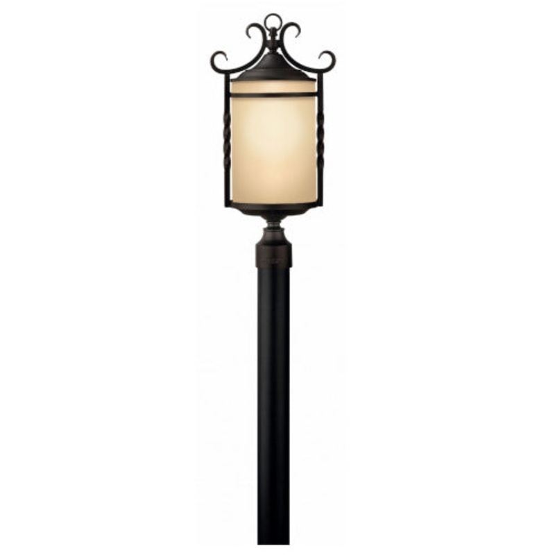 Hinkley 1141 Casa 3-lt 24″ Tall LED Outdoor Post Light