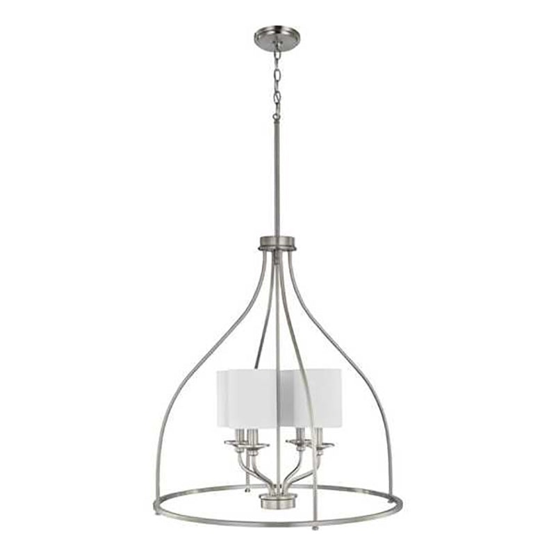 Progress P500285 Bonita 4-lt 23″ Foyer Chandelier
