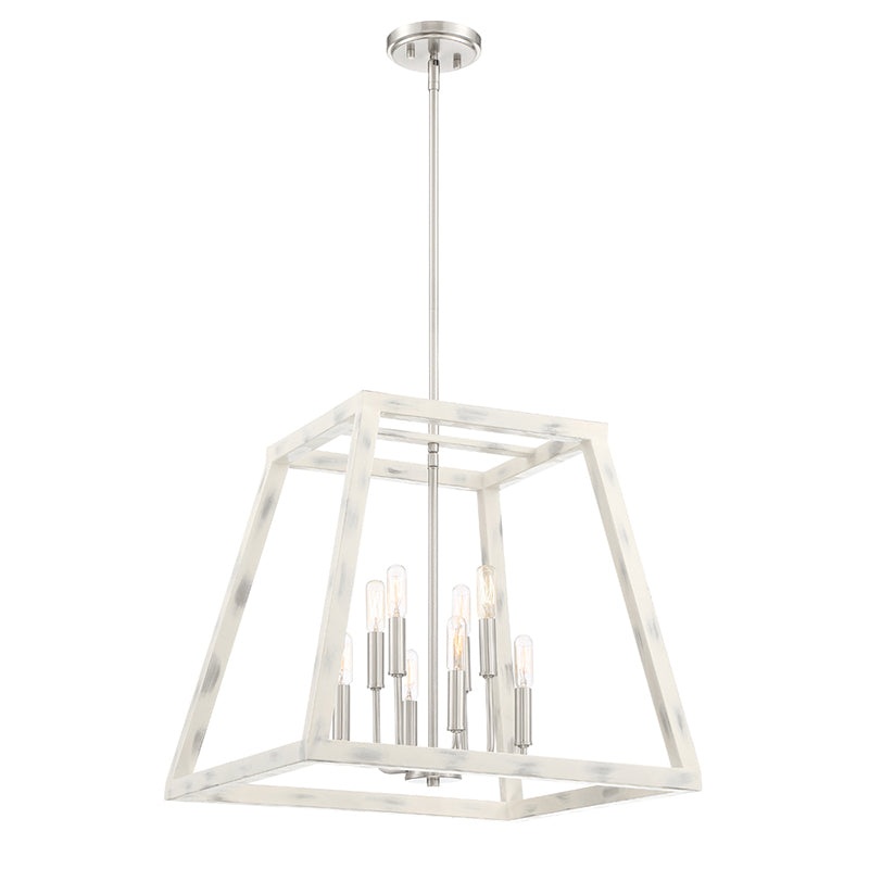 Designers Fountain 94958 Rhode 8-lt 20″ Foyer Pendant