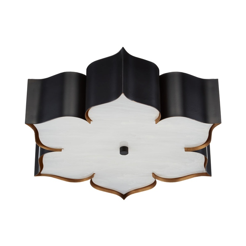 Grand Lotus Flush Mount Ceiling Light