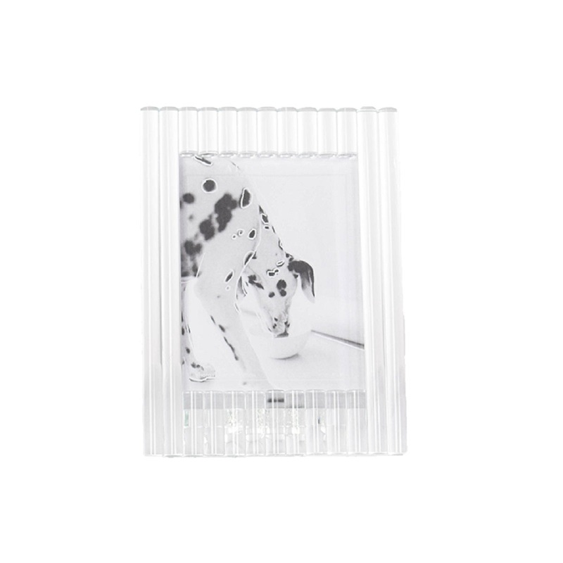 RIBBED CRYSTAL FRAME