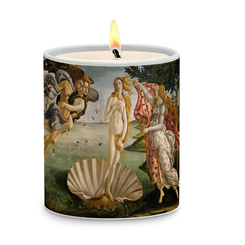 SUBLIMART: Affresco Design – Porcelain Soy Wax Candle (Design #AFF14)