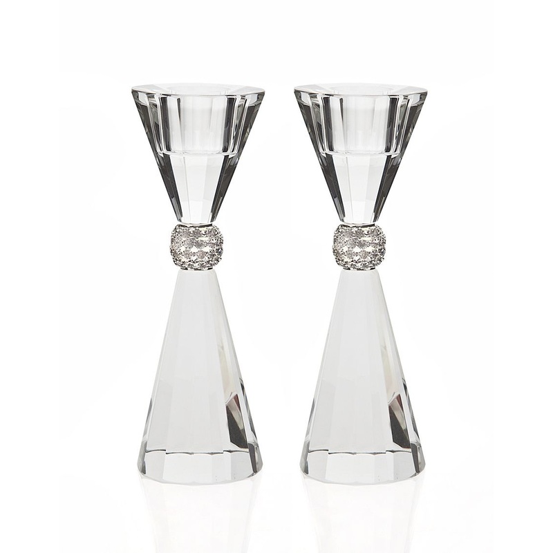 Godinger Bling Candlesticks,Pair