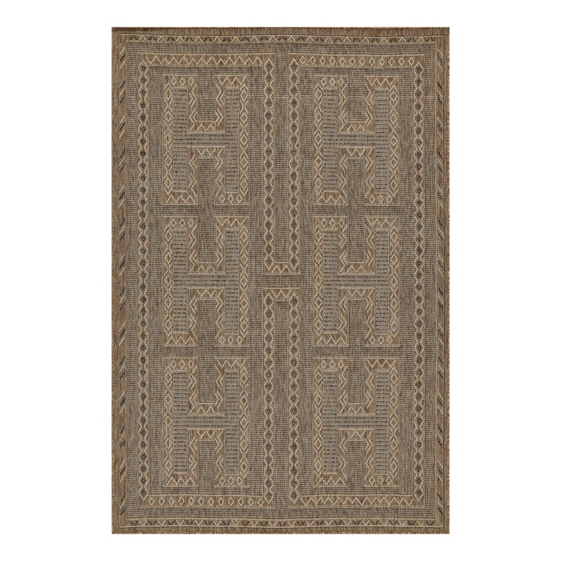 Harbor Natural Lattice Outdoor Rug
