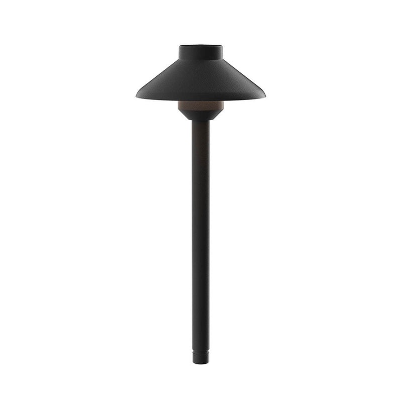 Kichler 15821 1-lt 6″ LED Short Stepped Dome Path Light