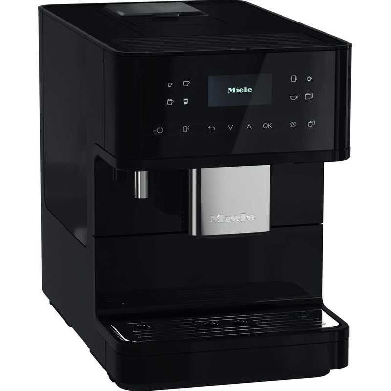 Miele CM 6160 MilkPerfection Automatic Wifi Coffee Maker & Espresso Machine Combo with Grinder, Milk Frother