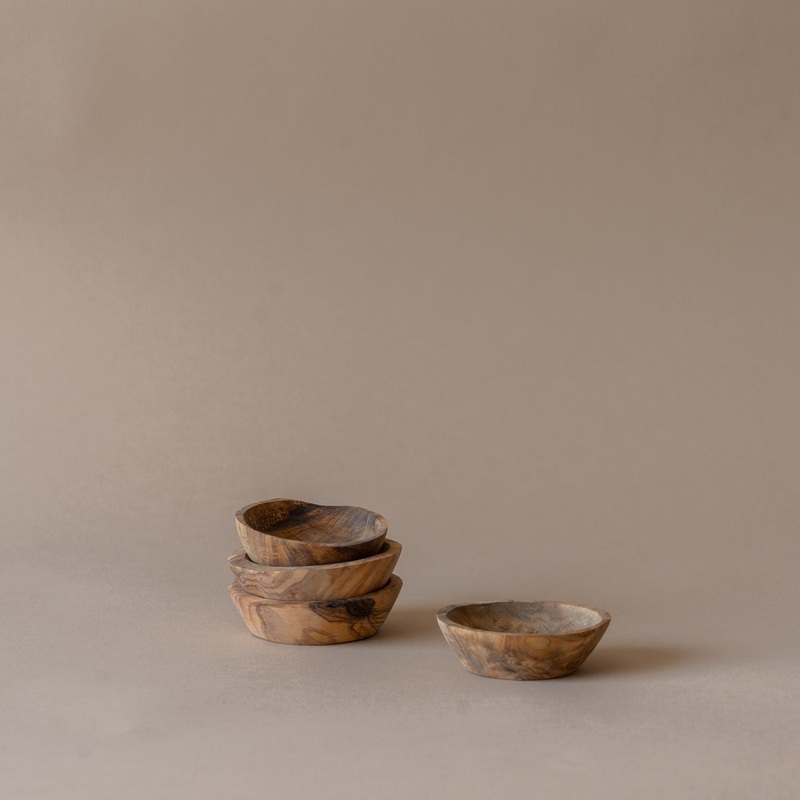Olive Wood Pinch Bowl