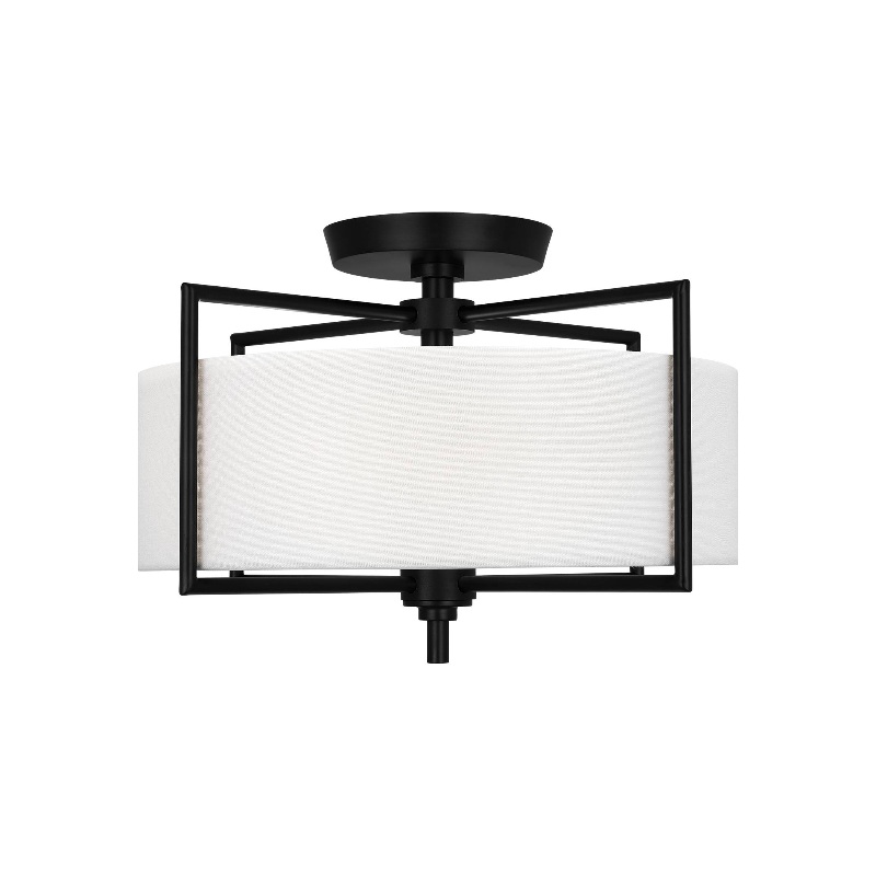 Visual Comfort CF1122 Perno 2-lt 15″ Semi-Flush Mount