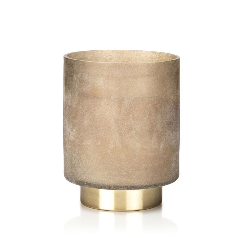 Cortina Tobacco Flower Scented Candle- Taupe