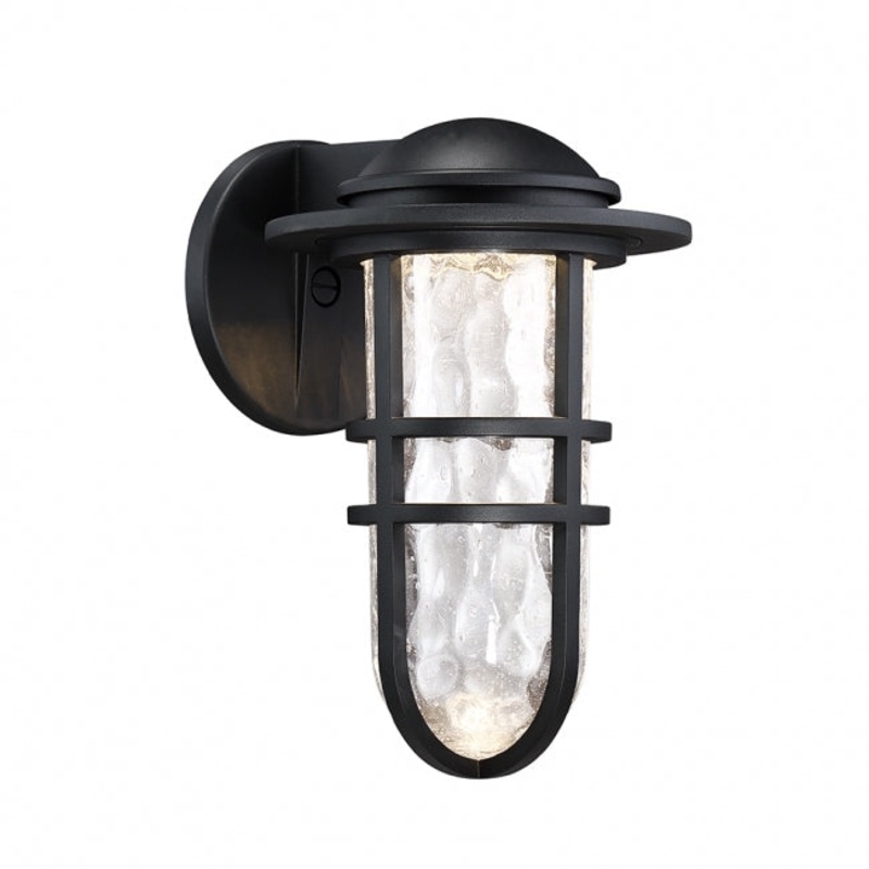 dweLED WS-W24513 Steampunk 13″ Tall LED Outdoor Wall Sconce