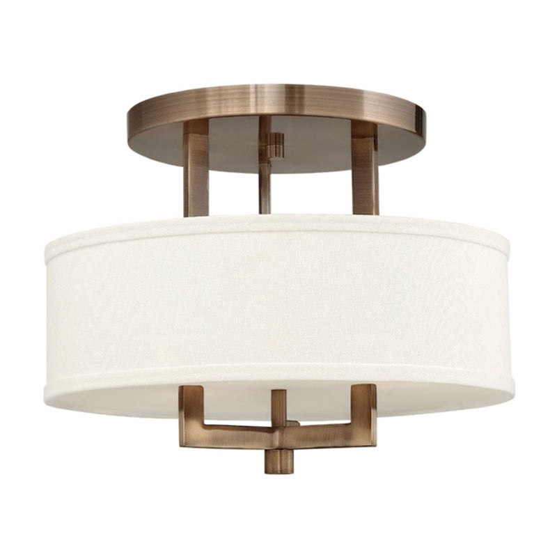 Hinkley 3200 Hampton 3-lt 15″ LED Semi-Flush Mount