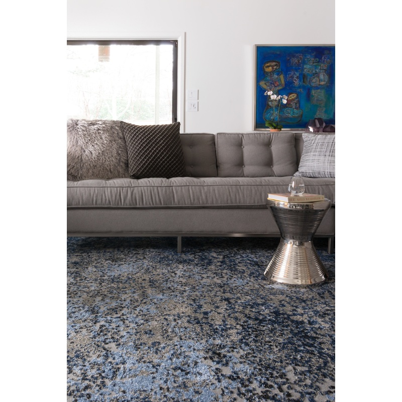 Loloi Viera Rug | Grey / Navy