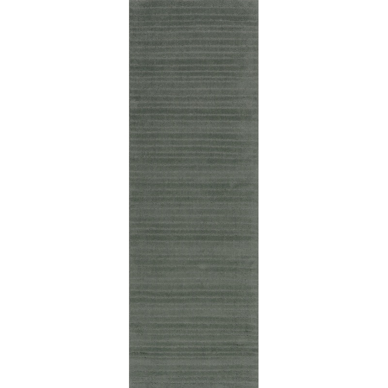 Southwest Striped Wool Rug | Green