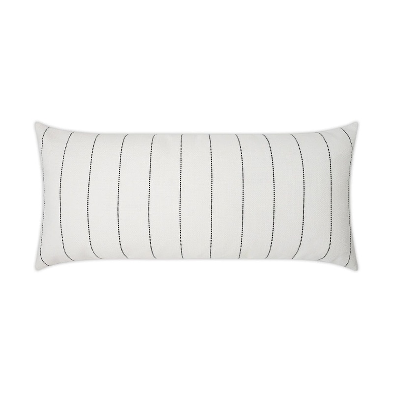 D.V. Kap 12″ x 24″ Outdoor Lumbar Pillow | Malibu White