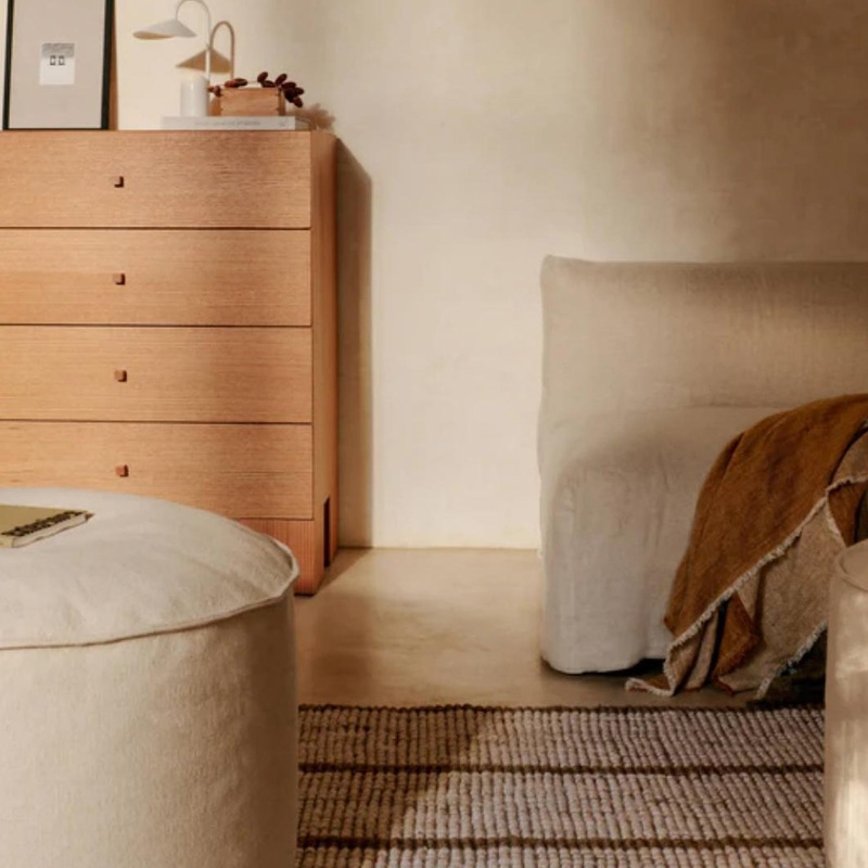 Ferm Living Aun Cotton Pouf