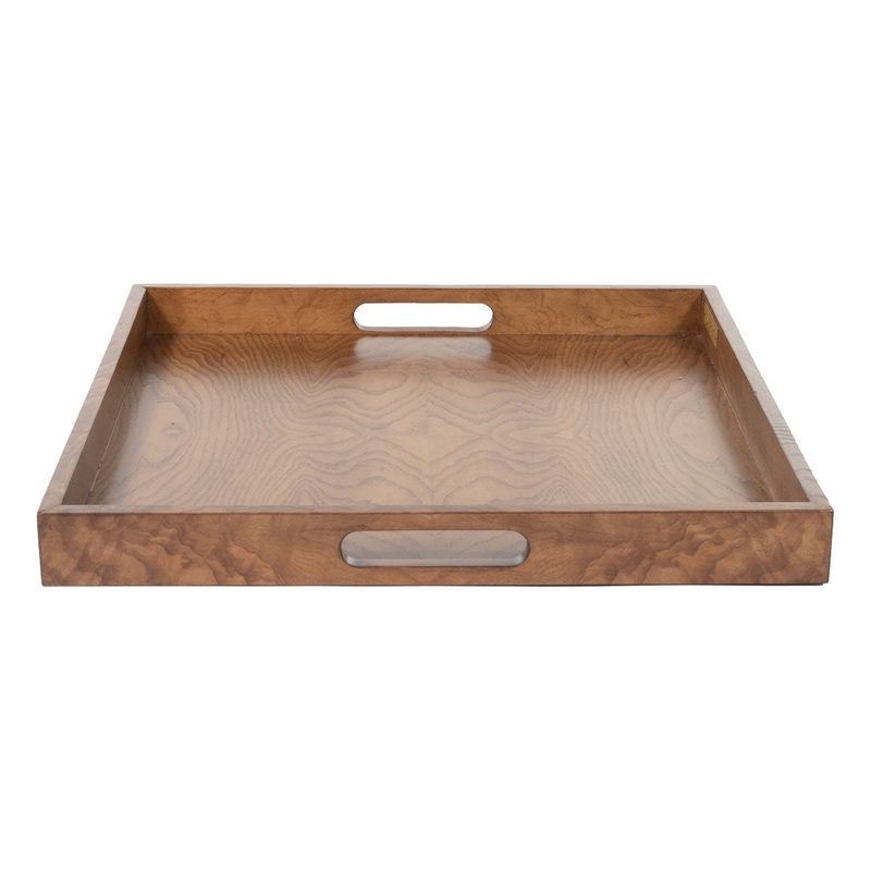 ASH BURLED WOOD TRAY