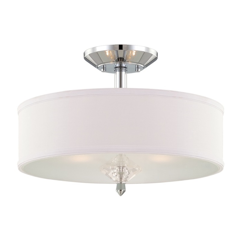 Designers Fountain 84211 Evi 3-lt 16″ Semi Flush