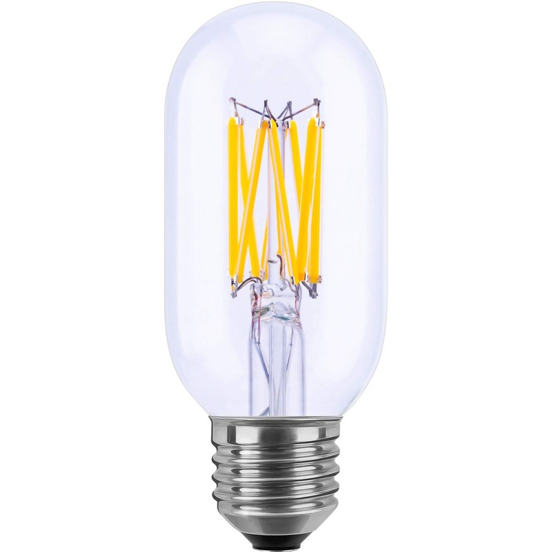 Segula Bright LED Radio Style High Power E27 T45 Clear – 900lm 2700K – Dimmable