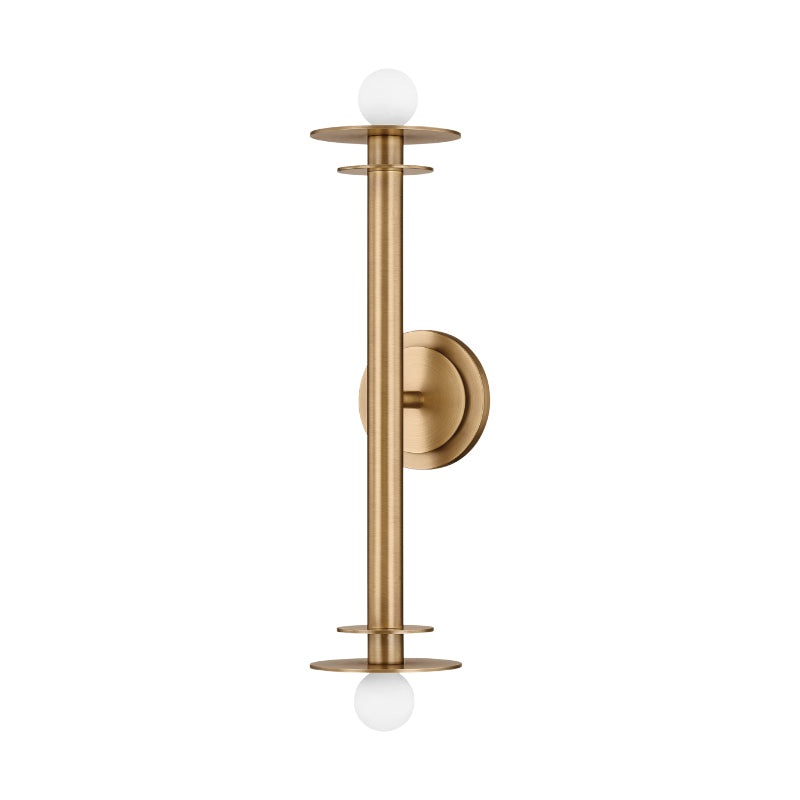 Troy B1221 Arley 2-lt 21″ Tall Wall Sconce