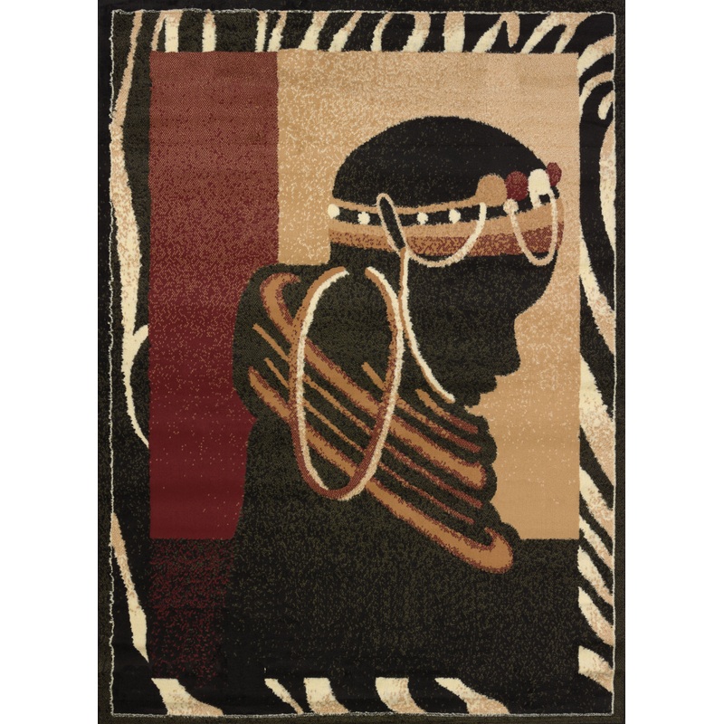910-Silhoutte Synthetic Blend Indoor Area Rug by United Weavers